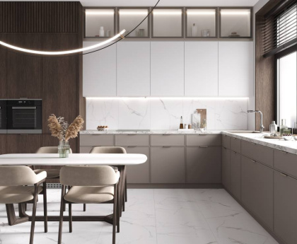 Mars Grey Керамогранит белый 60x120 Матовый Карвинг