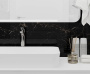 Nirvana Black Керамогранит черный 60x120 Полированный