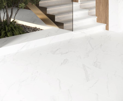 Airy White Керамогранит белый 80х80 лаппатированный