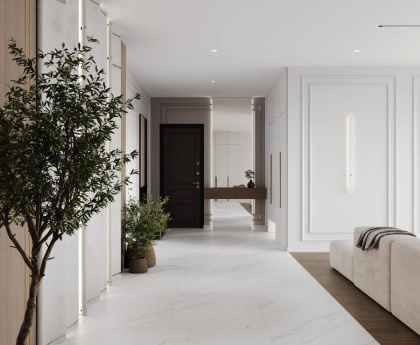 Airy White Керамогранит белый 80х80 лаппатированный