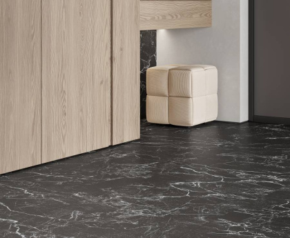 Intense Nero Керамогранит чёрный LP6012G0121R 59,5х119,1 матовый карвинг