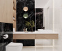 Andora Black Керамогранит чёрный 60х120 полированный