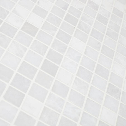 Мозаика натуральный мрамор WHITE POLISHED 20х20, Classic