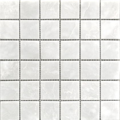 Мозаика натуральный мрамор WHITE POLISHED 48х48, Classic