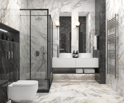 Керамогранит Laparet Calacatta Roma полированный 60х120 (2шт_1,44м2), м2