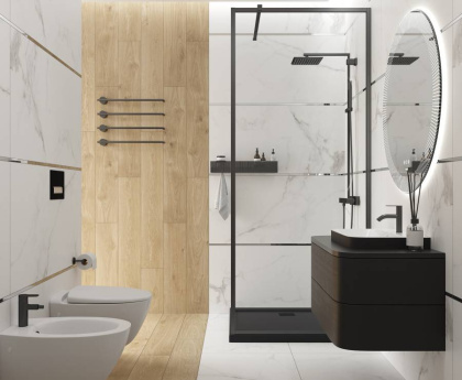 Керамогранит Laparet Calacatta Royal сатинированный 60х120 (2шт_1,44м2), м2