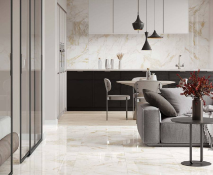 Керамогранит Laparet Calacatta Oro золотой полированный 60х120 (2шт_1,44м2), м2