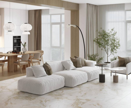 Керамогранит Laparet Calacatta Oro золотой полированный 60х120 (2шт_1,44м2), м2