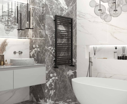 Керамогранит Laparet Calacatta Superb белый полированный 60х120 (2шт_1,44м2), м2