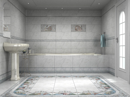 Керамогранит Laparet Calacatta Superb белый матовый 60x60 (4шт_1,44м2), м2