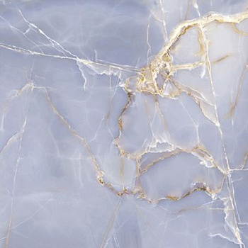 Керамогранит Onyx Blue голубой 60,7х60,7