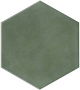 Флорентина зелёный глянцевый 20x23,1x0,69