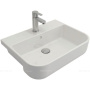 Раковина Milano размер  56x43 см , цвет белый, 1303-001-0126, шт